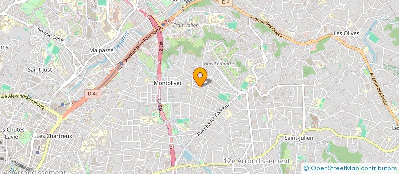 localisation de l'entreprise SCI MACADUM  ALLAUCH