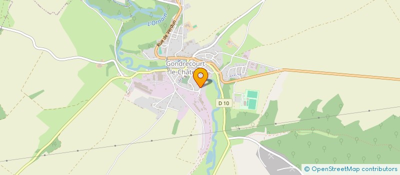 localisation de l'entreprise SCI MACAEL à GONDRECOURT-LE-CHATEAU