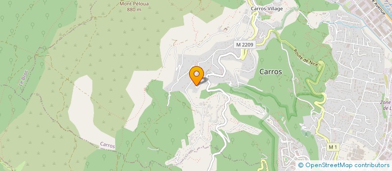 localisation de l'entreprise SCI MACALIDA à CARROS