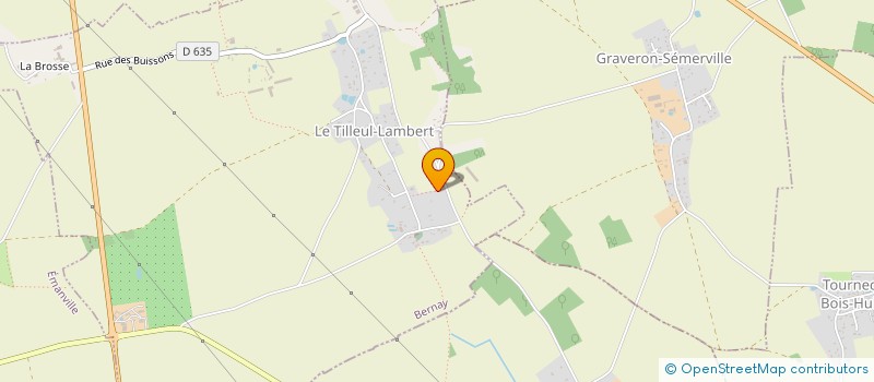 localisation de l'entreprise SCI MACALOU  LE TILLEUL-LAMBERT