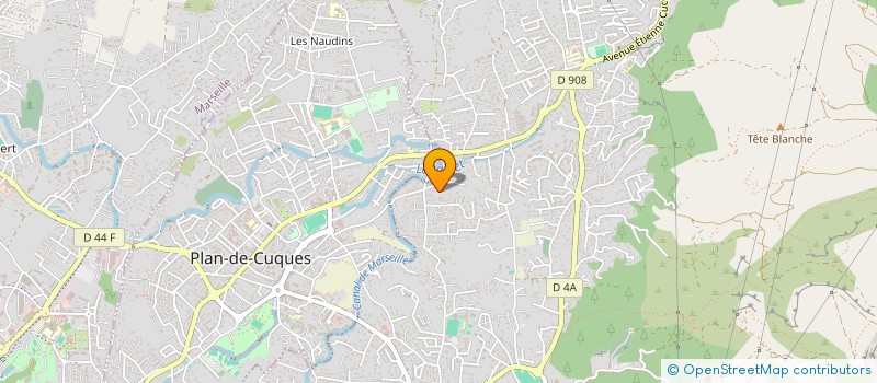 localisation de l'entreprise SCI MACAMAUSE  ALLAUCH