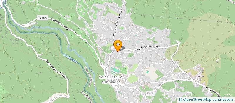 localisation de l'entreprise SCI MACAMCLE à SAINT-CEZAIRE-SUR-SIAGNE
