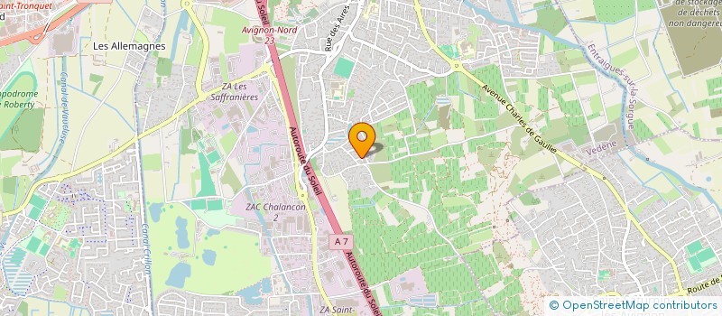 localisation de l'entreprise SCI MACANA  VEDENE