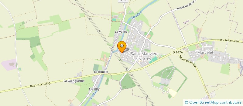 localisation de l'entreprise SCI MACAO  SAINT-MANVIEU-NORREY