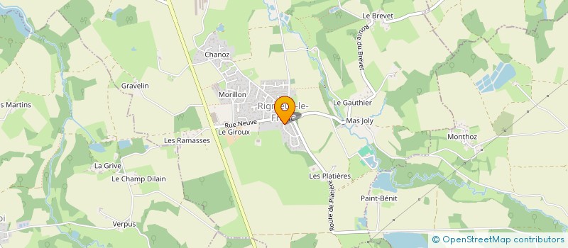 localisation de l'entreprise SCI MACAPA  RIGNIEUX-LE-FRANC