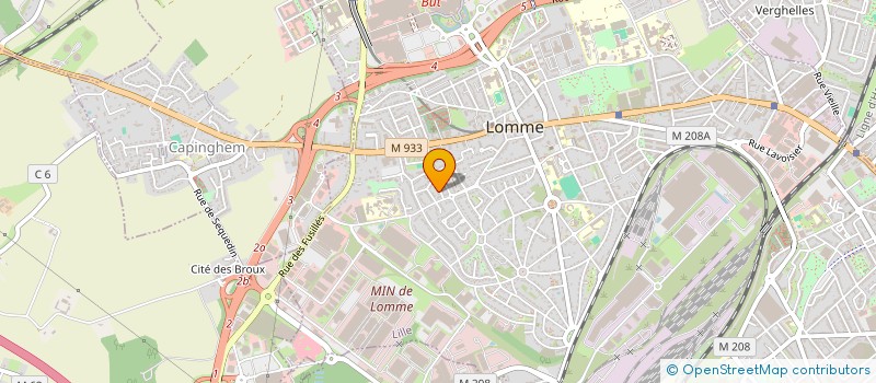 localisation de l'entreprise SCI MACAPI à LILLE
