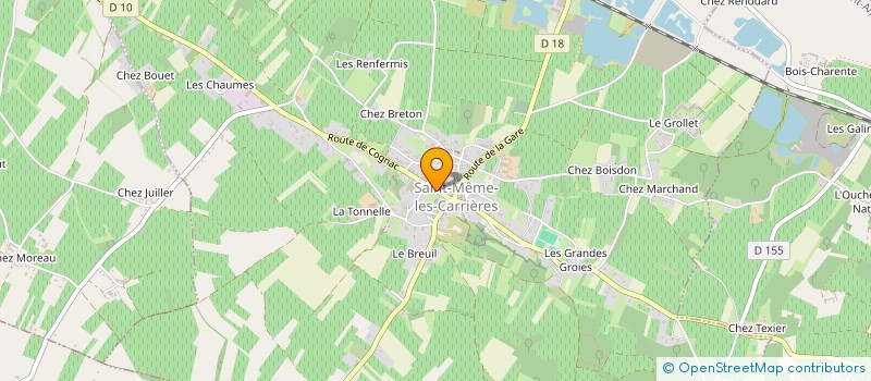 localisation de l'entreprise SCI MACARAS à SAINT-MEME-LES-CARRIERES