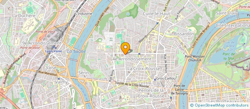 localisation de l'entreprise SCI MACAREUX  LYON