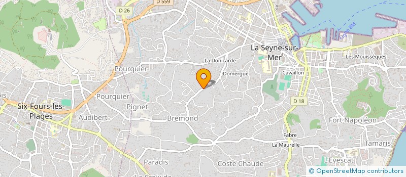 localisation de l'entreprise SCI MACARIO à LA SEYNE-SUR-MER