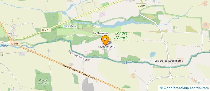 localisation de l'entreprise SCI MACARON  ANGRIE