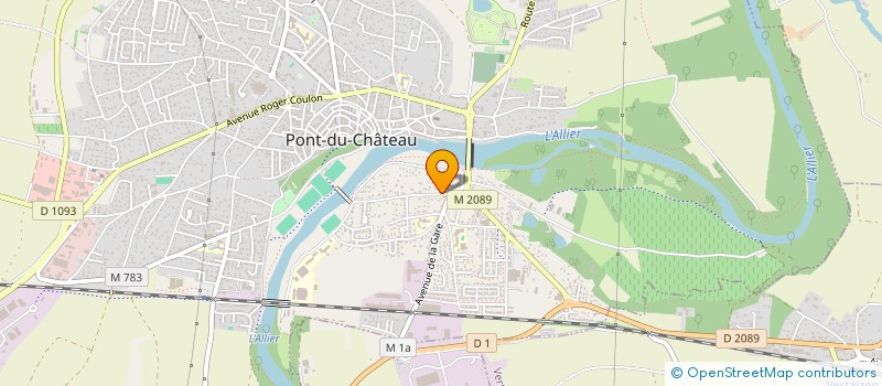 localisation de l'entreprise SCI MACARONI  PONT-DU-CHATEAU