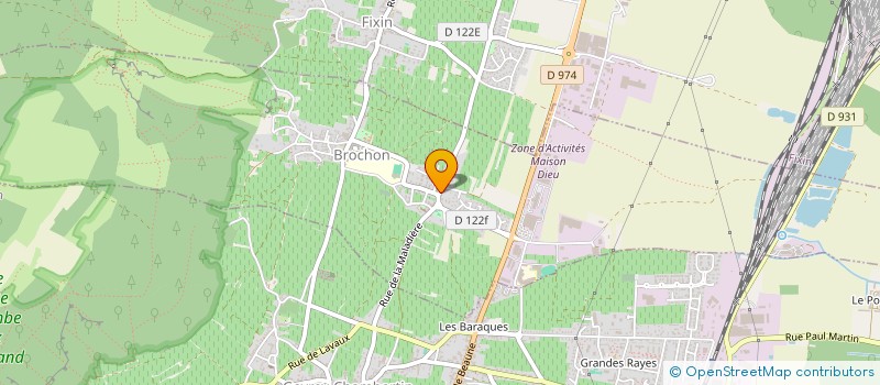 localisation de l'entreprise SCI MACASAR  BROCHON