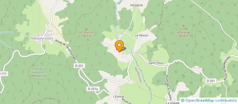 localisation de l'entreprise SCI MACAUX  ARLANC