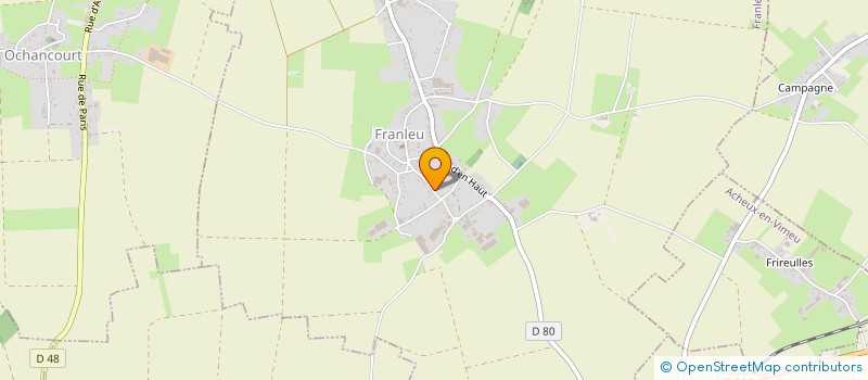 localisation de l'entreprise SCI MACAVI  FRANLEU