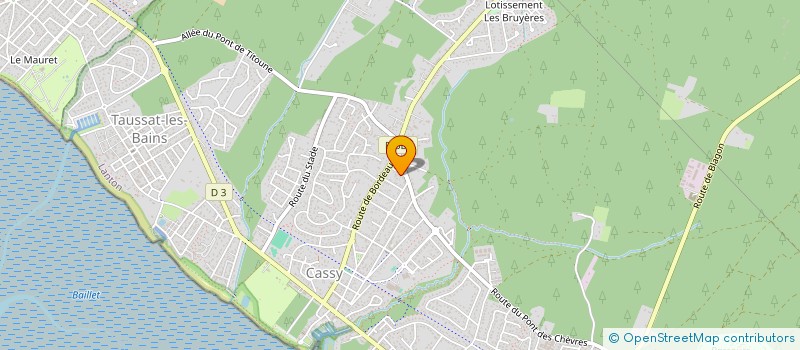 localisation de l'entreprise SCI MACC  LANTON