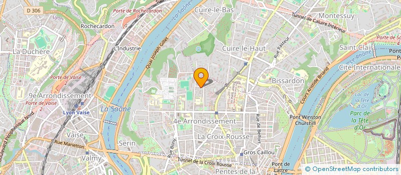 localisation de l'entreprise SCI MACC  LYON