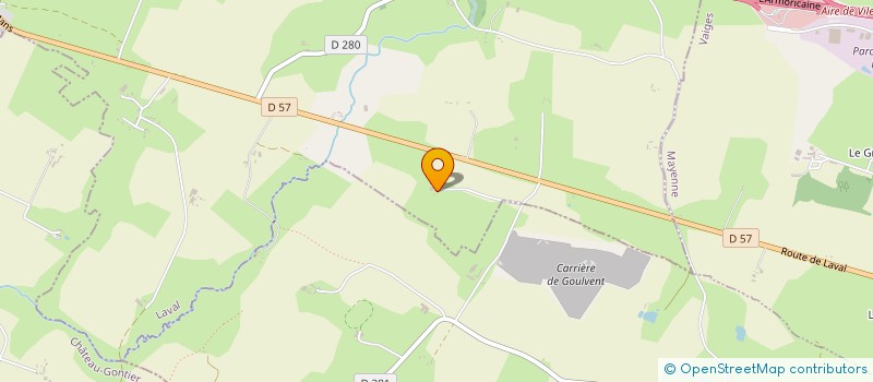 localisation de l'entreprise SCI MACDOM  SOULGE-SUR-OUETTE