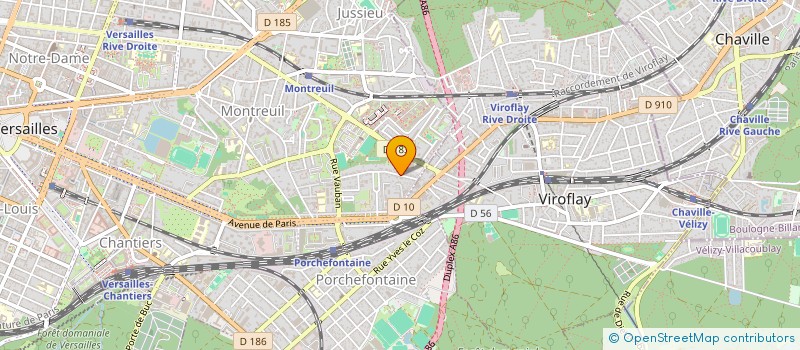 localisation de l'entreprise SCI MACE à VERSAILLES