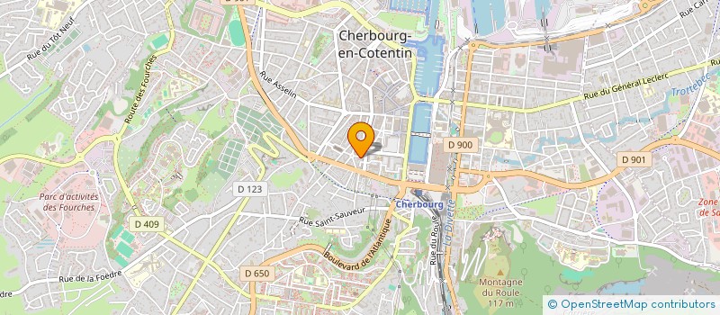 localisation de l'entreprise SCI MACE à CHERBOURG-EN-COTENTIN