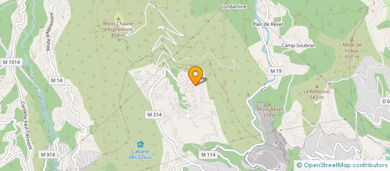 localisation de l'entreprise SCI MACE 8  FALICON