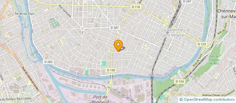 localisation de l'entreprise SCI MACEA à SAINT-MAUR-DES-FOSSES