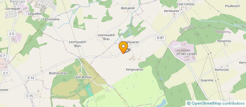 localisation de l'entreprise SCI MACEKIS  LA MARTYRE