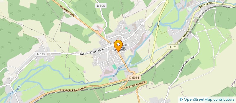 localisation de l'entreprise SCI MACEMIRO  FLEURY-SUR-ANDELLE