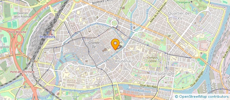 localisation de l'entreprise SCI MACEVE  STRASBOURG