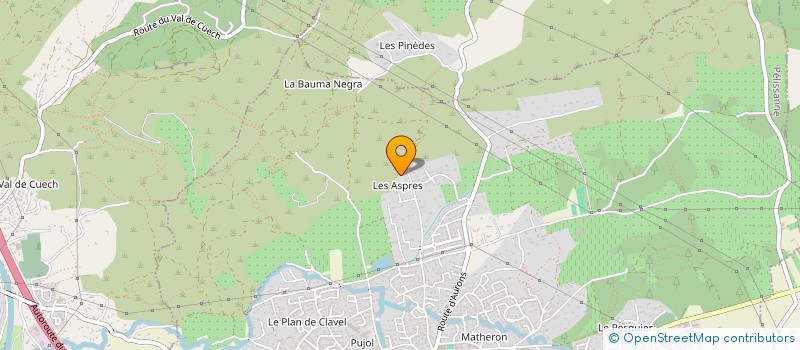 localisation de l'entreprise SCI MACH 2 P  PELISSANNE