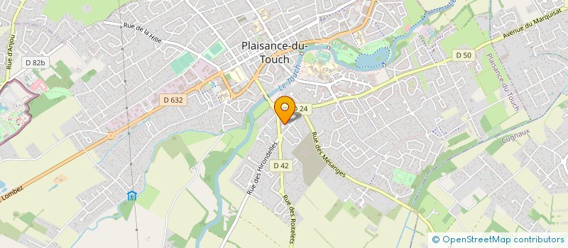 localisation de l'entreprise SCI MACH - GB  PLAISANCE-DU-TOUCH