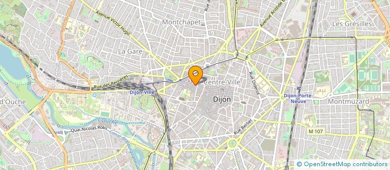 localisation de l'entreprise SCI MACHA à DIJON