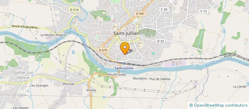 localisation de l'entreprise SCI MACHA à SAINT-JUNIEN