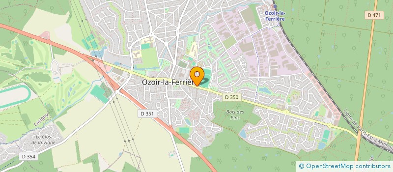 localisation de l'entreprise SCI MACHA à OZOIR-LA-FERRIERE
