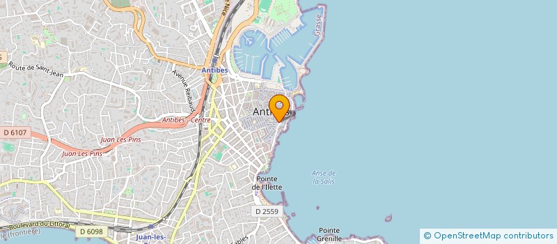 localisation de l'entreprise SCI MACHA  ANTIBES
