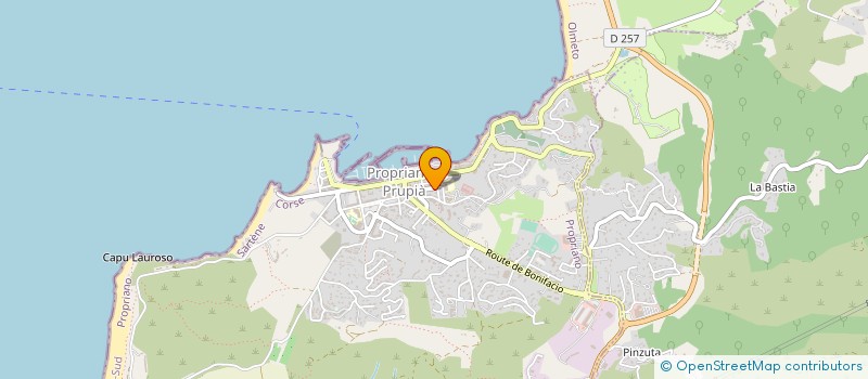 localisation de l'entreprise SCI MACHA à PROPRIANO
