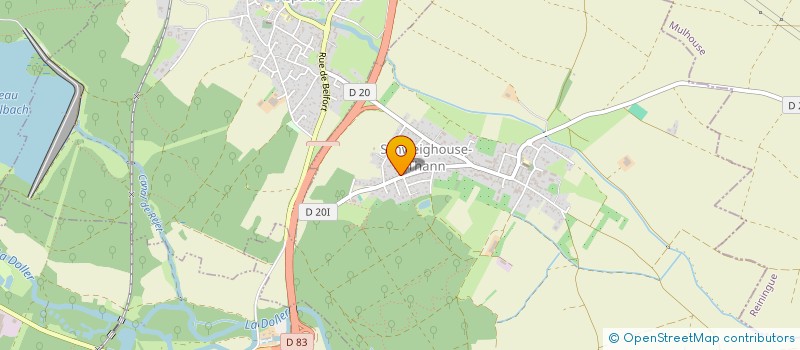 localisation de l'entreprise SCI MACHA  SCHWEIGHOUSE-THANN