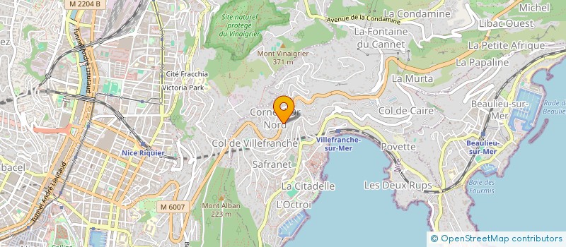 localisation de l'entreprise SCI MACHA à VILLEFRANCHE-SUR-MER