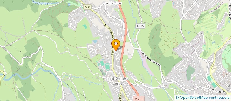 localisation de l'entreprise SCI MACHA  SAINT-PRIEST-EN-JAREZ