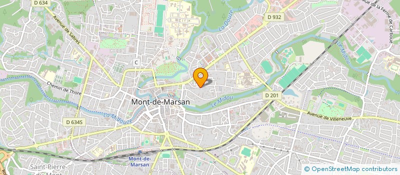 localisation de l'entreprise SCI MACHA à MONT-DE-MARSAN