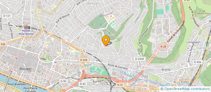 localisation de l'entreprise SCI MACHA à ROUEN