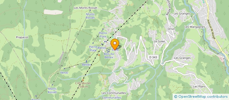 localisation de l'entreprise SCI MACHA  SAINT-GERVAIS-LES-BAINS