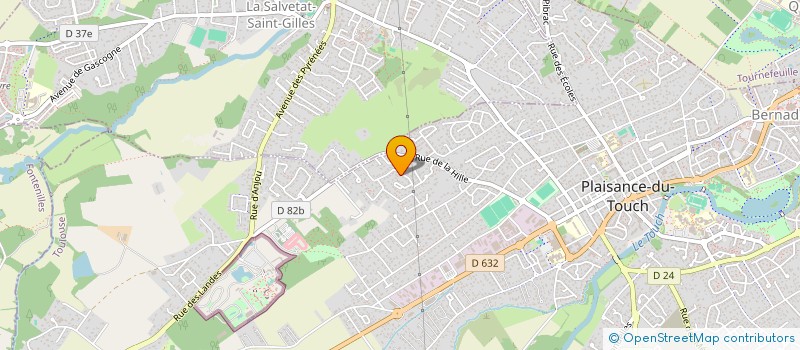 localisation de l'entreprise SCI MACHA  PLAISANCE-DU-TOUCH