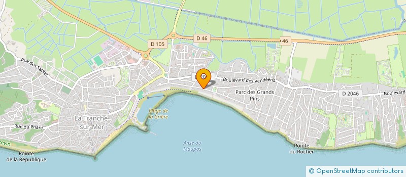 localisation de l'entreprise SCI MACHA à LA TRANCHE-SUR-MER