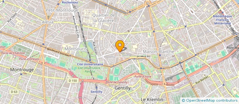 localisation de l'entreprise SCI MACHACAL  PARIS