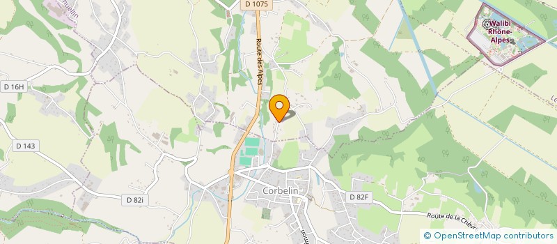 localisation de l'entreprise SCI MACHADO  LES AVENIERES VEYRINS-THUELLIN