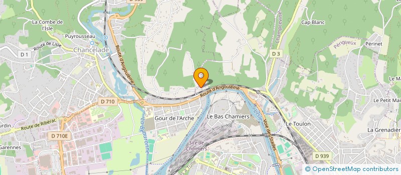 localisation de l'entreprise SCI MACHADO à PERIGUEUX