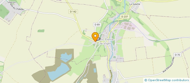 localisation de l'entreprise SCI MACHANEL  SAINT-PIERRE-LE-VIGER