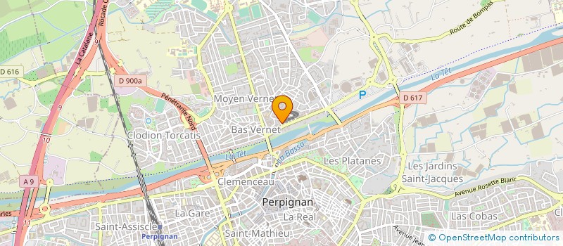 localisation de l'entreprise SCI MACHANI à PERPIGNAN