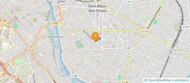 localisation de l'entreprise SCI MACHAREL à SAINT-MAUR-DES-FOSSES