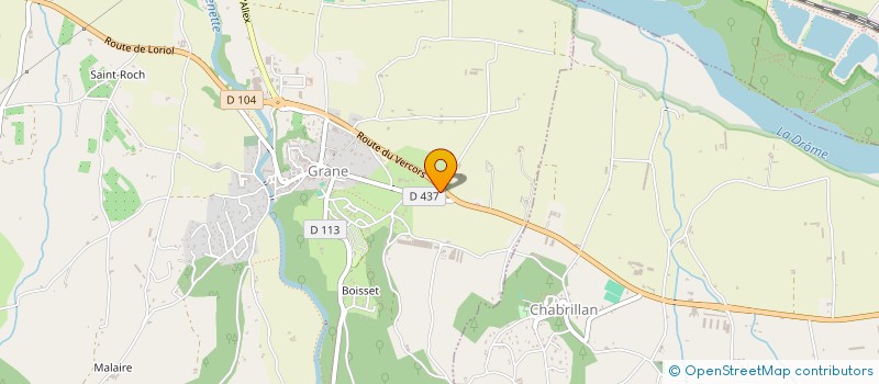 localisation de l'entreprise SCI MACHAT à GRANE
